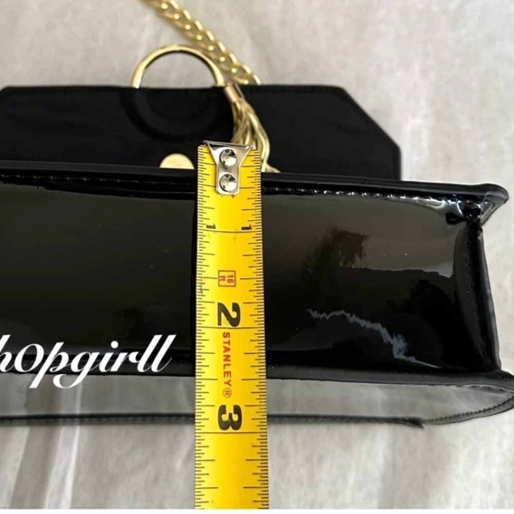 Jimmy Choo patent leather evening shoulder bag - Picture 9 of 9